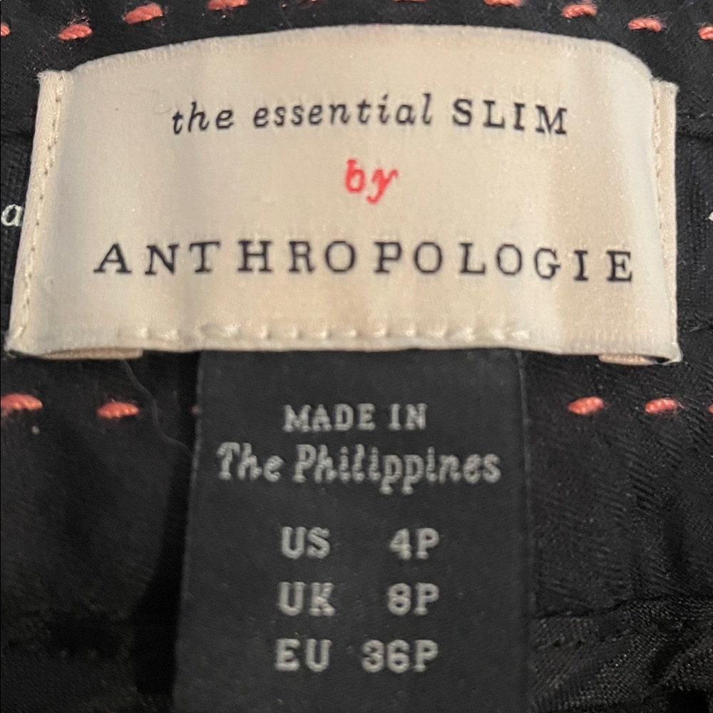 Black Trousers by Anthropologie in 4P - Picture 4 of 5